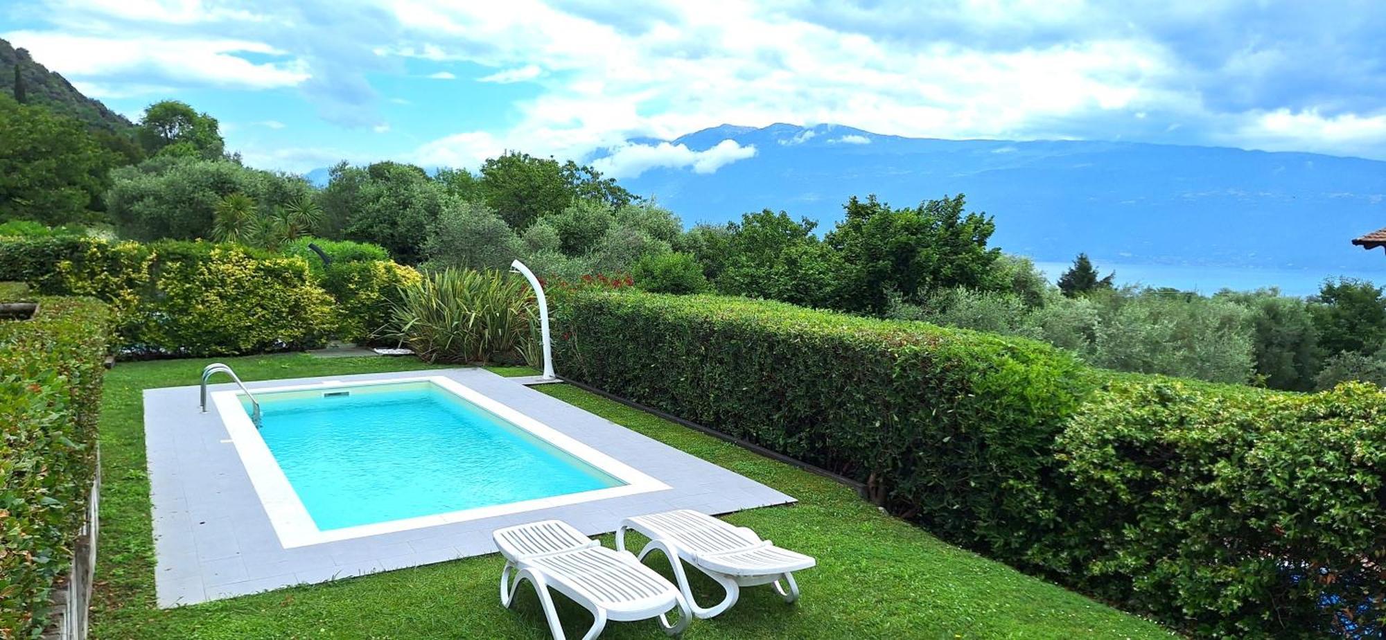 Residence Olivi - Panorama Lake View, Pool, Terrace, Garden, Wifi Toscolano Maderno Ngoại thất bức ảnh